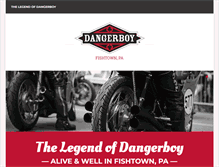 Tablet Screenshot of dangerboygarage.com